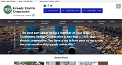 Desktop Screenshot of grundyec.com
