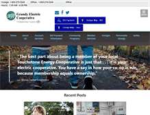 Tablet Screenshot of grundyec.com